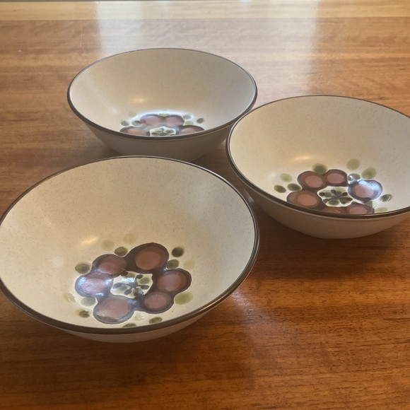 Noritake Folkstone Orinda Bowls Set of Three - Picture 3 of 12